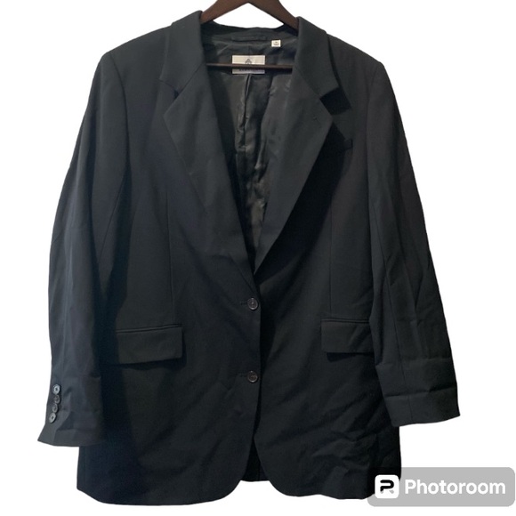 NWOT Babaton Wool Blend Black Agency Blazer Size XL - Picture 6 of 12